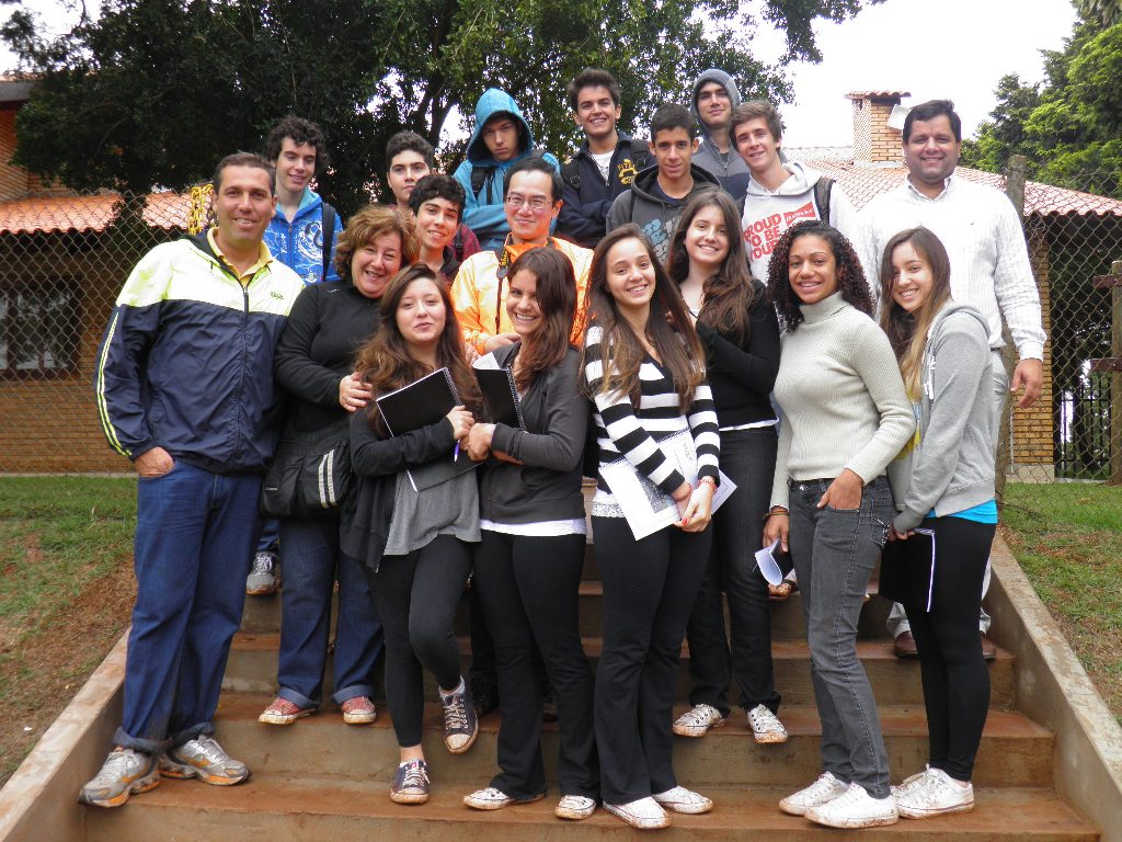Visita alunos de são paulo