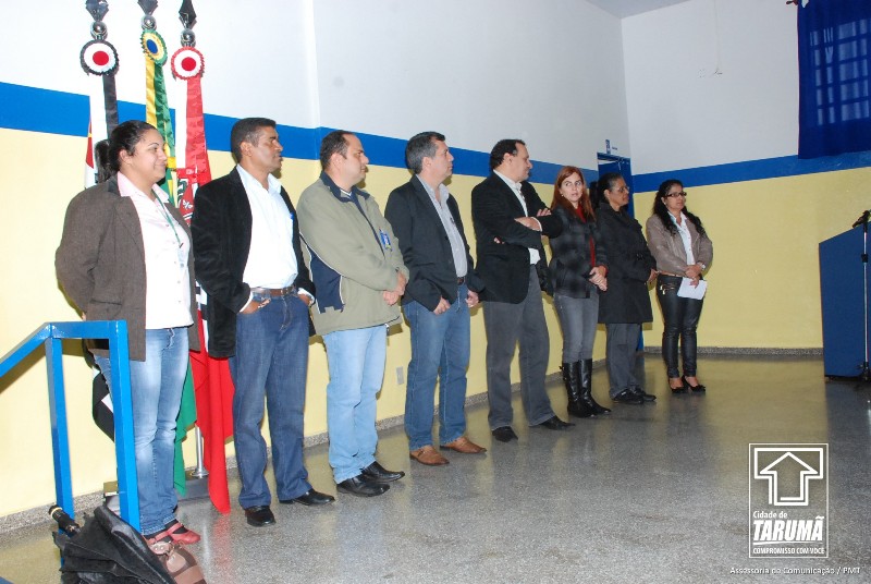 Entrega da reforma e pintura CCI
