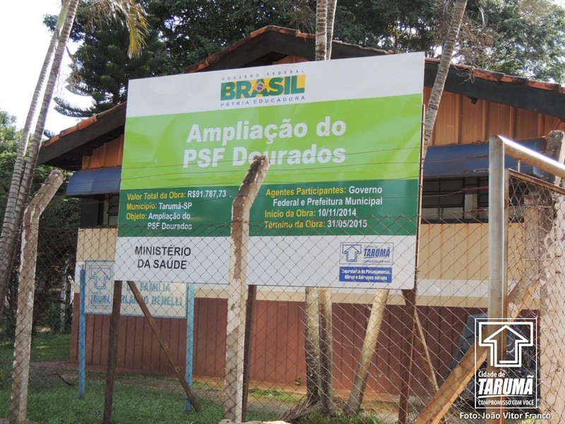 USF Vila Dourados recebe obra de ampliação