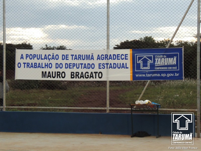 Prefeitura de Tarumã realiza inauguração da Quadra Poliesportiva “Pedro Soares de Camargo”