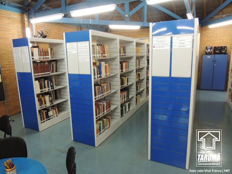 A Biblioteca Pública de Tarumã está de cara nova!