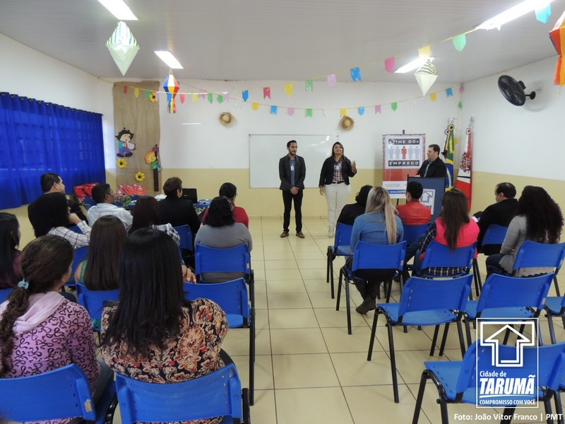 Tarumã encerra a 2ª Turma do Time do Emprego de 2015