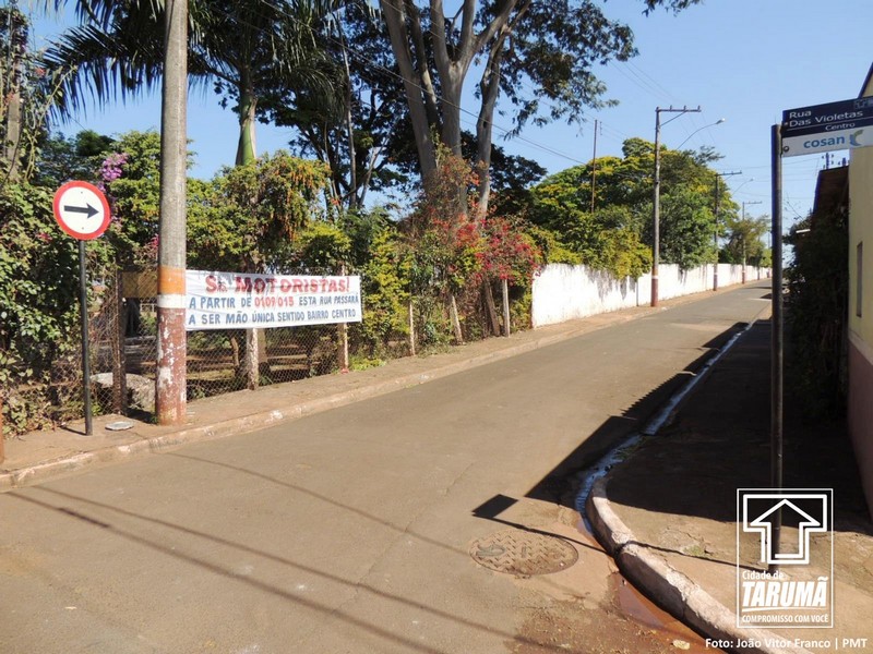 Mão Única Sentido bairro-centro