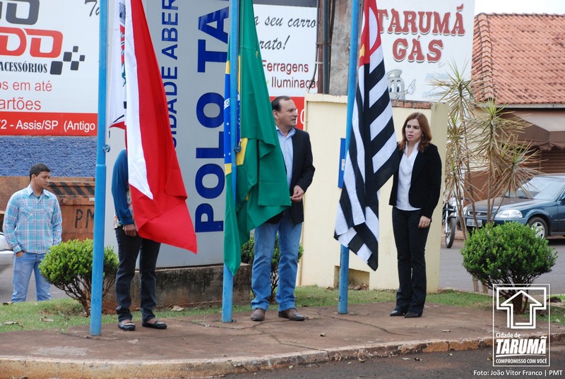 7 de Setembro é marcado com Ato Cívico em Tarumã